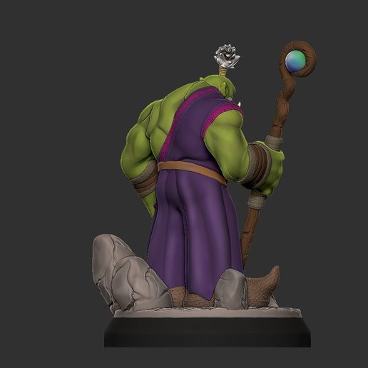 ZBrush-Document4.jpg Wizard orc miniature