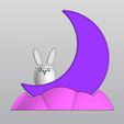 2.jpg Rabbit on the moon Planter