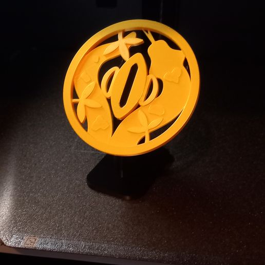 Demon Slayer Obanai Tsuba / Sword Guard Plaque Display Piece