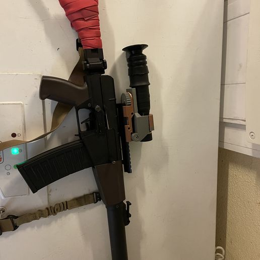 "DEUS" adjustable mounting for LTO TRACKER 3D model