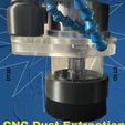 CNC-Dust-Extraction.jpg The Most Practical CNC Dust Shoe - height and ATC compatible - 110mm Spindle