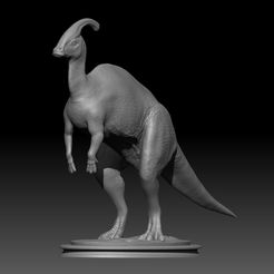 yibuon.jpg Parasaurolophus model Jurassic park