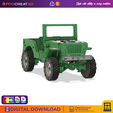 JEEPWILLYS-PORTADA7.png 4x4 War Vehicle - STL Digital Download for 3D Printing
