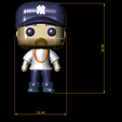 dimension.png 3D Stylized Character with New York Cap and Chain
