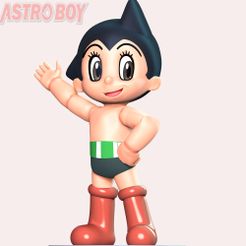 1_1.jpg 3D file Astro Boy Fan Art・3D print object to download