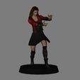 01.jpg Scarlet Witch - Avengers Age of Ultron LOW POLYGONS AND NEW EDITION
