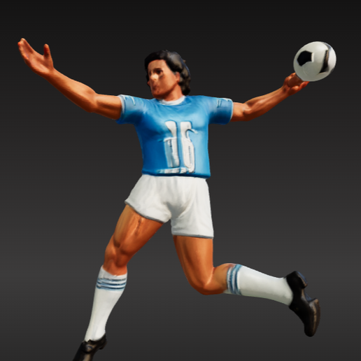 stl-file-diego-maradona-hand-of-god-iconic-3d-football-moment