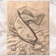 bass-fish-and-crab-3d-relief-stl-for-cnc-router-fishing-wood-carving-panel-lakep-g3-mquj57hc.jpg Redfish and Crab Relief STL for CNC