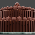 cake-2.png 3d Model Of chocolate Cake Made Using Blender