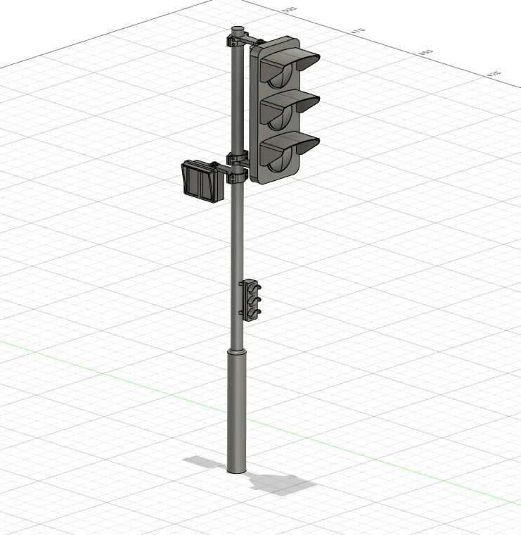 STL file Traffic lights - Traffic light 1/24・3D print design to ...