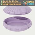 Freiza-Ship.jpg Frieza Spaceship Container with Removable Lid Inspired by Dragon Ball Z MineeForm FDM 3D Print STL File