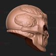 05.jpg Jason X Mask - Friday 13th movie  - Horror Halloween Mask 3D print model