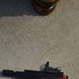 20231016_221336.jpg ASG MKII replacement barrel with 14mm ccw threading and picatinny sight rail