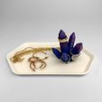 Crystal-Jewelry-Holder-04.jpg STL file Crystal Jewelry Holder・Template to download and 3D print