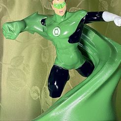 IMG_4560.jpg STL file Green Lantern・3D printing model to download