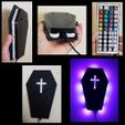 Coffin-Light-Pic2.jpg Gothic Vampire Coffin Wall Lamp for LED Strip Lights Halloween Decor