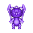 angela.stl STL file Stitch and Angel Keychain/Pendant・Template to download and 3D print