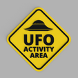 tinker.png Area Of Extraterrestrial Activity UFO UFO UFO Alien Logo Wall Poster