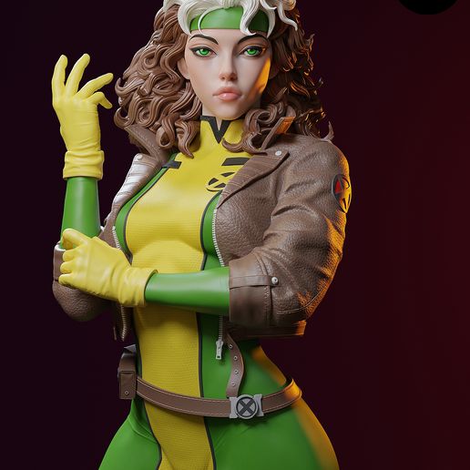 ♀️ Rogue CHARACTER BY ESM・ 3D File for 3D printing・Cults
