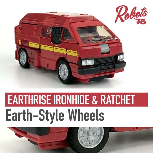 Ironhide/Ratchet Wheels - 3D model önizlemesi