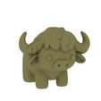 2.jpg "Cute Stylized Buffalo Model"
