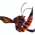 PNG3.png DOWNLOAD BEE 3D MODEL - ANIMATED - INSECT Raptor Linheraptor MICRO BEE FLYING - POKÉMON - DRAGON - Grasshopper - OBJ - FBX - 3D PRINTING - 3D PROJECT - GAME READY-3DSMAX-C4D-MAYA-BLENDER-UNITY-UNREAL - DINOSAUR -