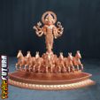SQ-2.jpg Surya - The Sun, with 7 horses & his Charioteer Aruna