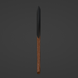 Battle_Axe-04.png Viking Style Hand / Throwing Axe  ( 28mm Scale ) - Updated