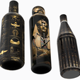 dg.png Water bottle 3d egypt bottle antique 3d printing 3d water bottle 3d print egypt water bottle modelin