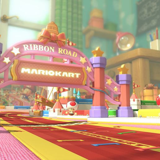 MK8_GBA_Ribbon_Road_Starting_Line.jpg Mini Toad - Mario Kart 8