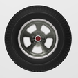 4.png 148 Wheel and Vintage Slick for 1/24 scale autos and dioramas