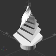 CubicChristmasTreeV1.1_T1.png Cubic Christmas Tree (OpenSCAD) - Update V1.2 (2020-10-27)