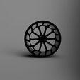 Front-Wheel.jpg Archivo STL gratis Ruedas personalizadas basadas en vossen forged・Modelo para descargar y imprimir en 3D