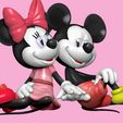 16.jpg Mickey and Minnie mouse for 3d print STL