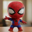 Spider-Man-Figure-3D-Printable-STL-FBX-OBJ-GLB-8.jpg Mini Hero Spider-Man Figure 3D Printable Modelo de impressão 3D