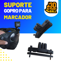 2.png Suporte Para Câmera Gopro Máscara Airsoft Paintball