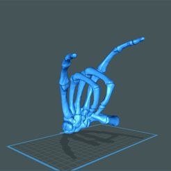 image1.jpg Skeleton Hand - Devil Horns