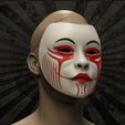 7-3.jpg Geisha Mask Anime Mask 3D print model