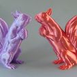 squizzles_1.jpg Squizzle! A No supports Squirrel Sculpt