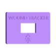 WOUND space robot .stl Space Robot Command Point/Victory point/Round counter + wound