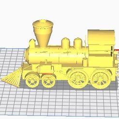 Train.JPG Fichier STL gratuit Train a vapeur・Objet imprimable en 3D à télécharger