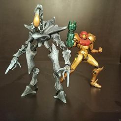 275682012_4921448051305328_8393647912168872328_n.jpg STL file Rundas, metroid model kit・3D printable model to download