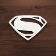 shape_0010.jpg Superman Logo Wall Art - Classic Superhero Emblem