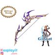 fda.jpg Genshin Impact - Thundering Pulse Bow - Digital 3D Model Files - Childe Cosplay