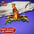 00 FACTORY er SY Ty] SD (nT mat ss NO SUPPORTS FLEXI PRINT-IN-PLACE SEA SCORPION