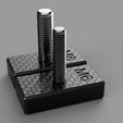 M8-M6-Bolt-Slot-Nut-Combo.jpg Rugged M8 Hex Bolt Slot Nut for Rhino-Rack Pioneer Platform - 3D Printable Design