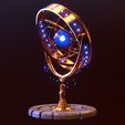 render-v2-0361.jpg Magical Fantasy Animated Gyroscope Low-poly 3D model