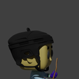 FunkoPop-Ice-Hockey-Player-Keychain9.png Hockey Hero Keychain: Collectible Funko Pop 3D Model
