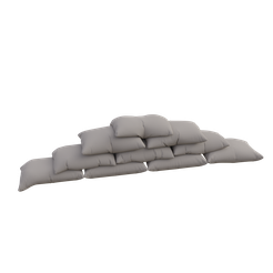 sac_1.png Archivo STL saco de arena para diorama militar 1/35・Plan de impresora 3D para descargar