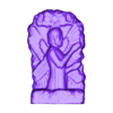 cw_obj.obj Winged Cyrus Stone Relief